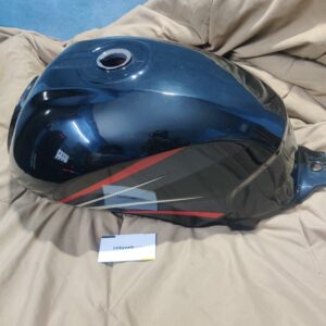 Shine Petrol Tank Black
