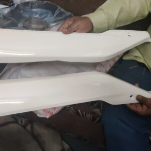 Jupiter Foot Trim White