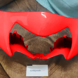 Activa I Red Visor, Fairing, Mask