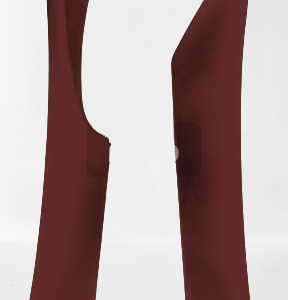 Suzuki Access Foot Trim Maroon