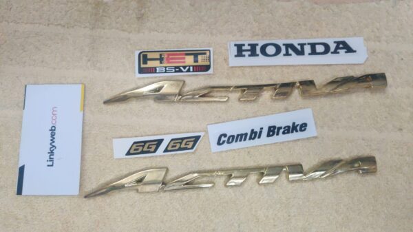 Honda Activa 6G Golden Monogram
