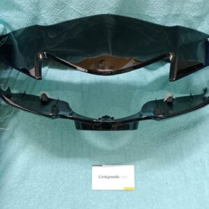 activa black Honda Activa 5G Headlight Visor Mask Fairing Shining Black