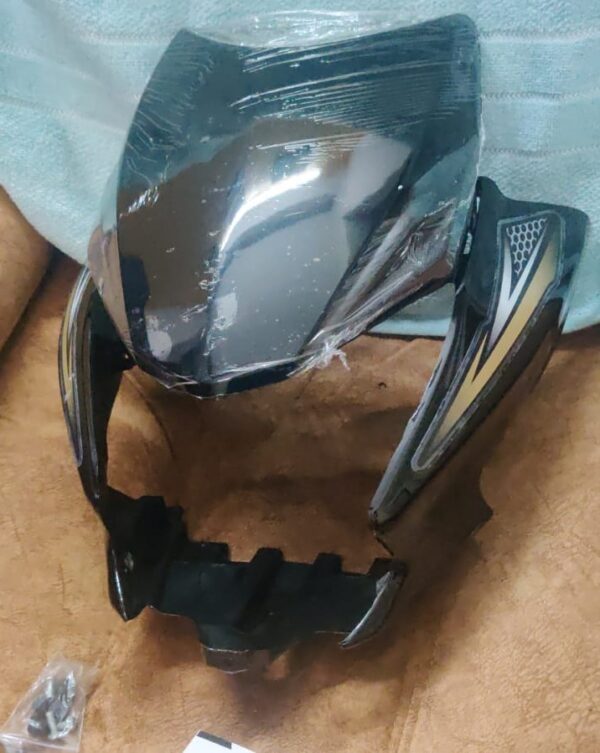 Honda Shine SP Head Light Visor Black, Mask, Fairing - Linkyweb.com