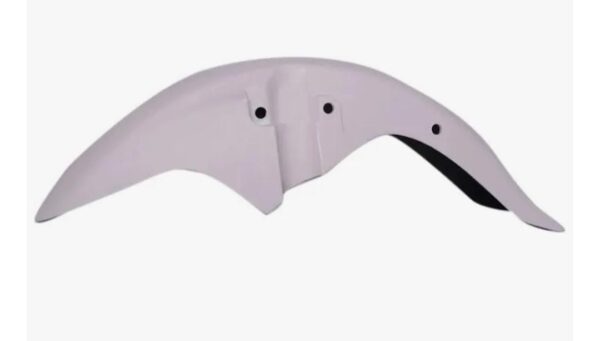 Honda CB shine Front Mudguard White