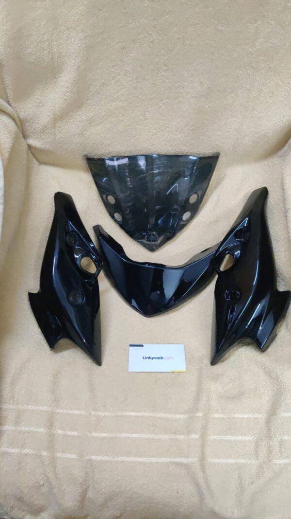 Yamaha FZS Visor Black - Linkyweb.com
