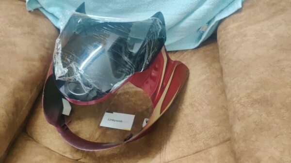 Bajaj Discover Headlight Visor Red - Linkyweb.com
