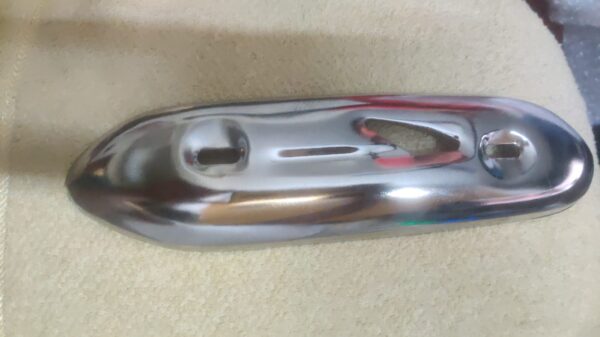 Honda Activa Silencer Plate Chrome Plated - Linkyweb.com