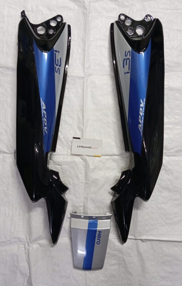 Splendor ISmart Tail Panel Black Blue- Linkyweb