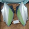 Hero Splendor iSmart Side Panel Silver Green