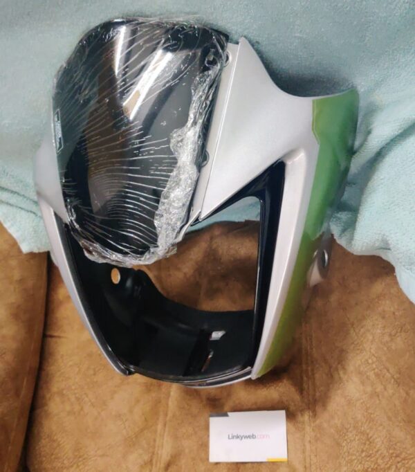 Splendor Ismart Visor Silver Green - Linkyweb.com