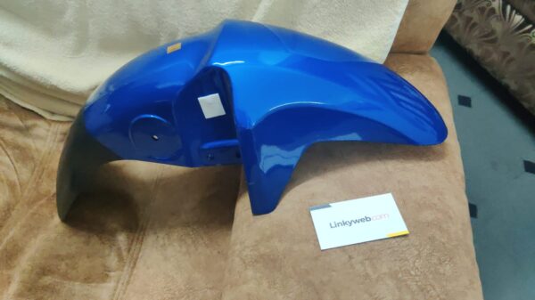 Hero Splendor ISmart Mudguard Blue