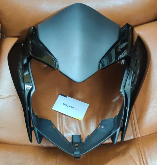 Honda Twister Head Light Visor Black