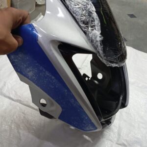 Splendor Ismart Visor Silver Blue
