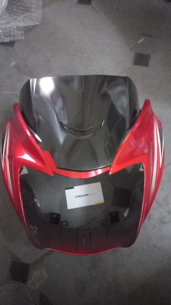 TVS Star City CVTI Visor Red TVS Star City CVTI Visor Red