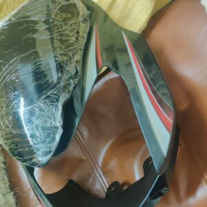 TVS Star Sports Visor Grey