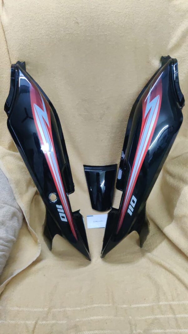 TVS Star Tail Panel Black