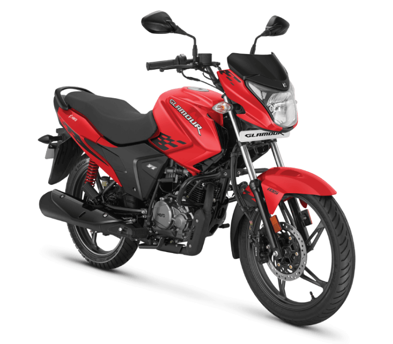 Hero Glamour NM Front Mudguard Red - Image 2